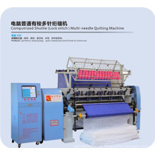 Yuxing Computerized Shuttle Multi-Agulha Quilting Machine para edredon, vestuário, colchas